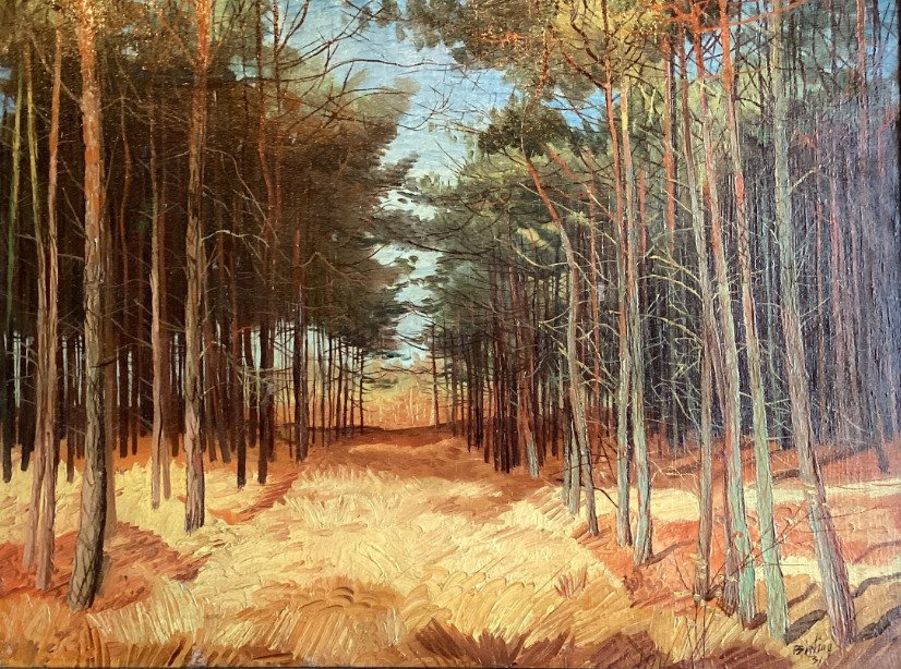 Herman Bieling (1887-1964) - Weg bij Arnhem #1.0