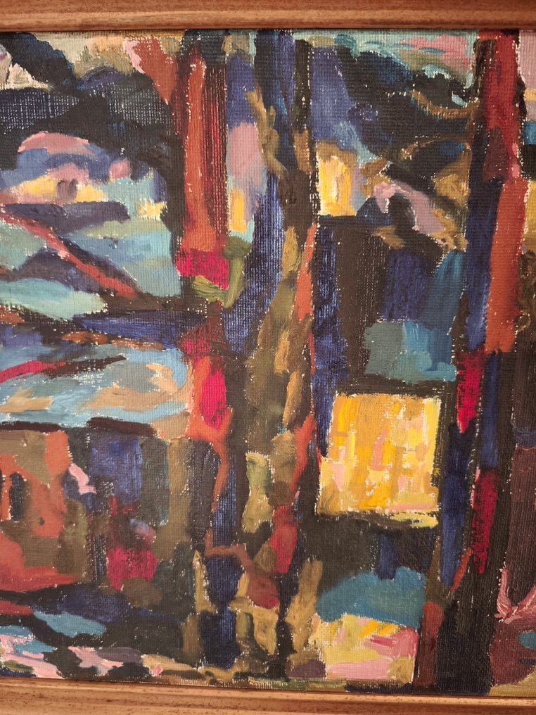 Elisabeth Merlicek (1911-1988) - Winternacht #3.2