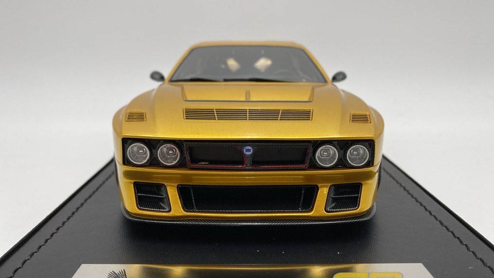 Tecnomodel 1:18 - Modellino di auto - Lancia 037 Kimera EVO 38 Metallic Yellow Press 2024/25 - (cod.B58) #1.0