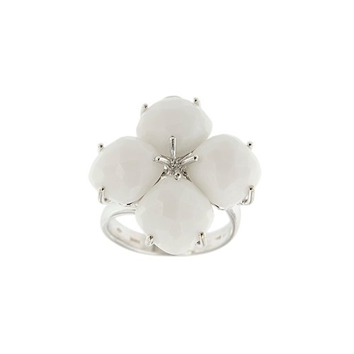 Statement-ring - 18 kt Vittguld Onyx #2.1