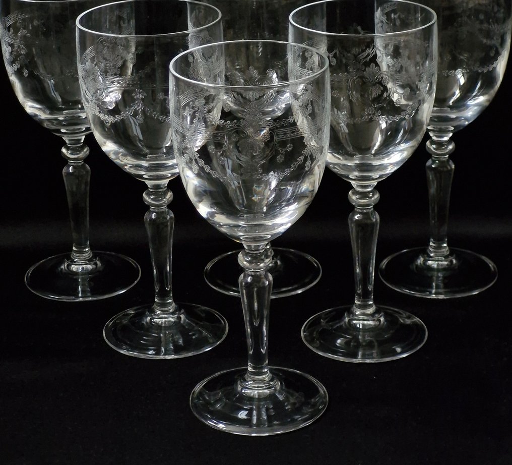 D'arques Crystal Paris - Drinkset (11) - Dampierre - Kristal - 6xWijn-/5xCordial Glazen #3.2