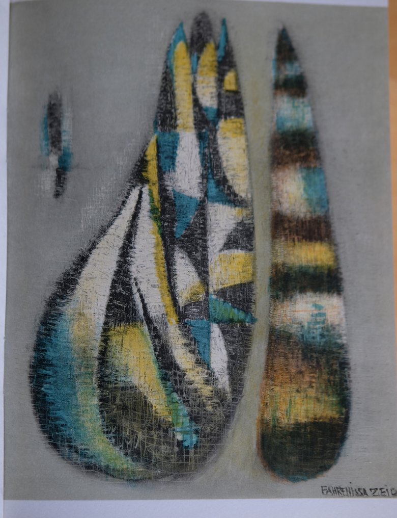 Charles Estienne [intro] - Fahr-El-Nissa Zeid [Dina Vierny] - 1961 #4.3