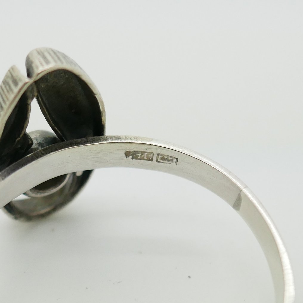 没有保留价 - Finnfeelings - 戒指 银 - 戒指尺寸 23.5 毫米 / 73EU #4.3