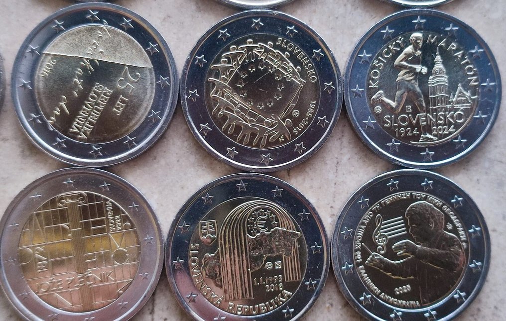 Ευρώπη. 2 Euro 2012/2025 (25 moedas)  (χωρίς τιμή ασφαλείας) #2.1