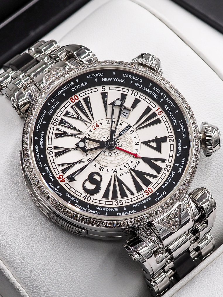 Gio Monaco - No reserve price - * Automatic * NEW * GeoPolis * L.E. One of 500 - Men - 2010-2020  #3.2