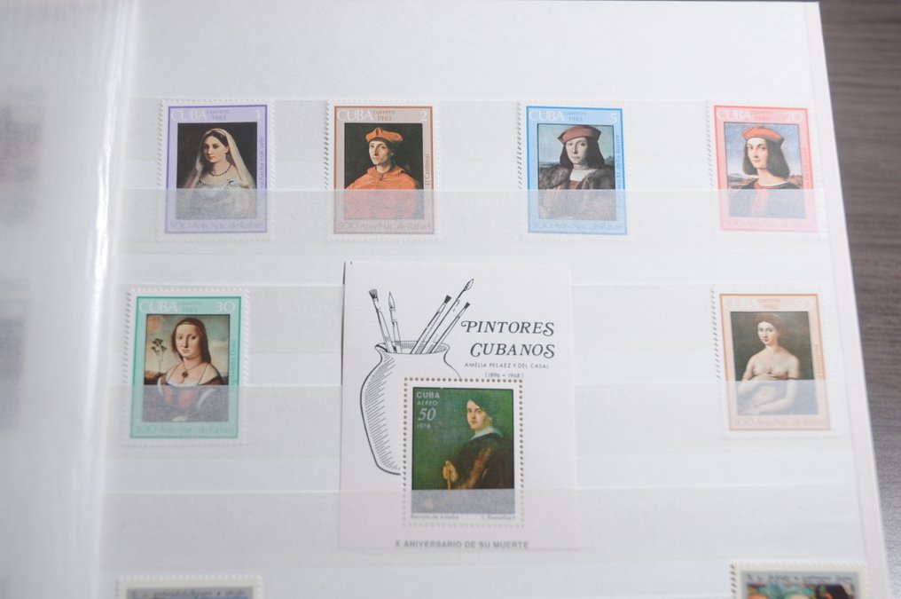 Thematic - Party with various themes, blocks, series, countries, and more in stock books (205 photos). #4.3