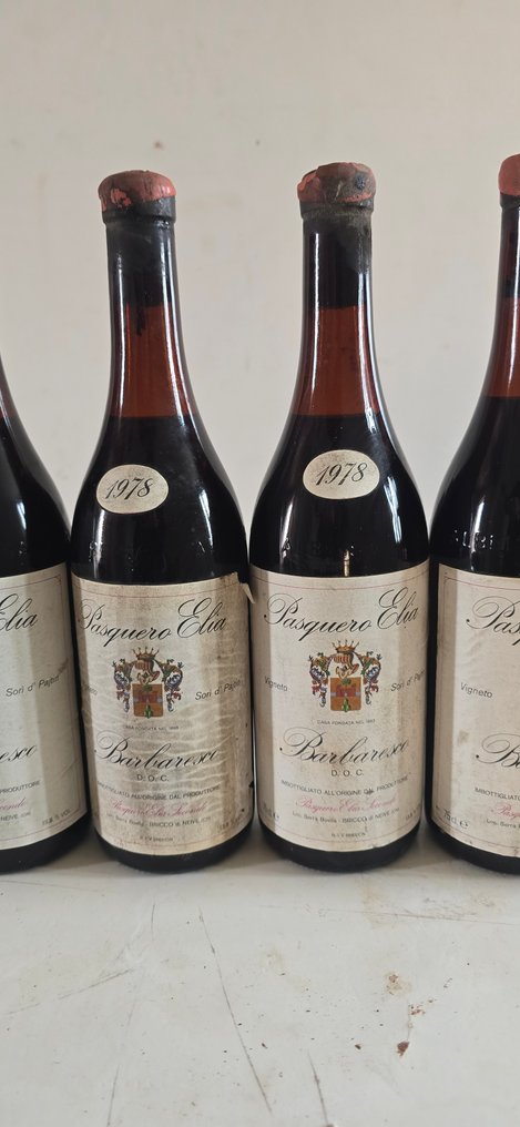 1978 X5 & N.V.  Pasquero Elia - Piedmont - 6 Bottles (0.75L) #2.1