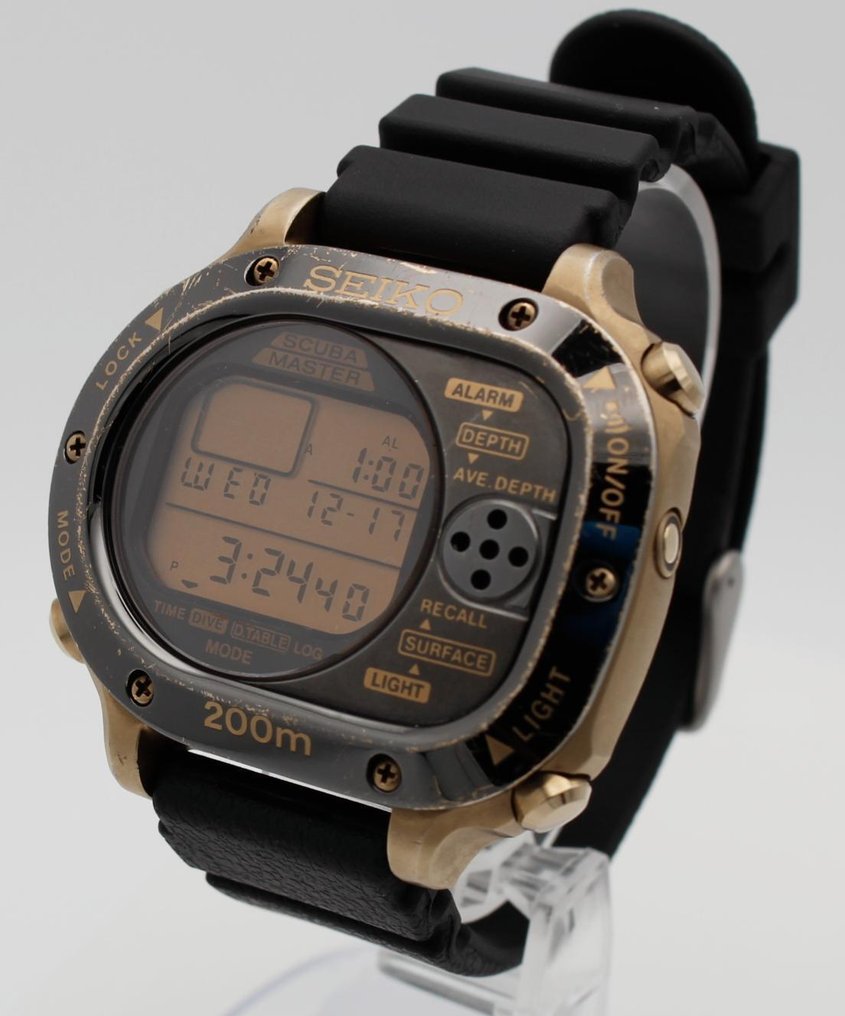 Seiko - Dive Computer Diving - M725-5A00 A0 AIR DIVERS - Mænd - 1990-1999 #1.0