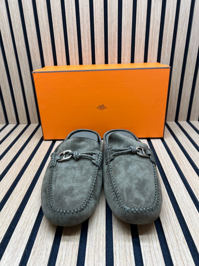 Hermès - Mokasyny - Rozmiar: EU 44.5 - Nowe w pudełku #4.3