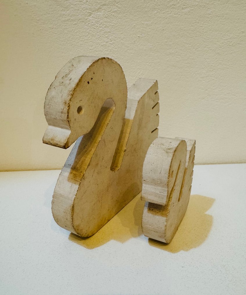 Fratelli Mannelli - Statue - Cigni in travertino  (2) - travertino #4.3