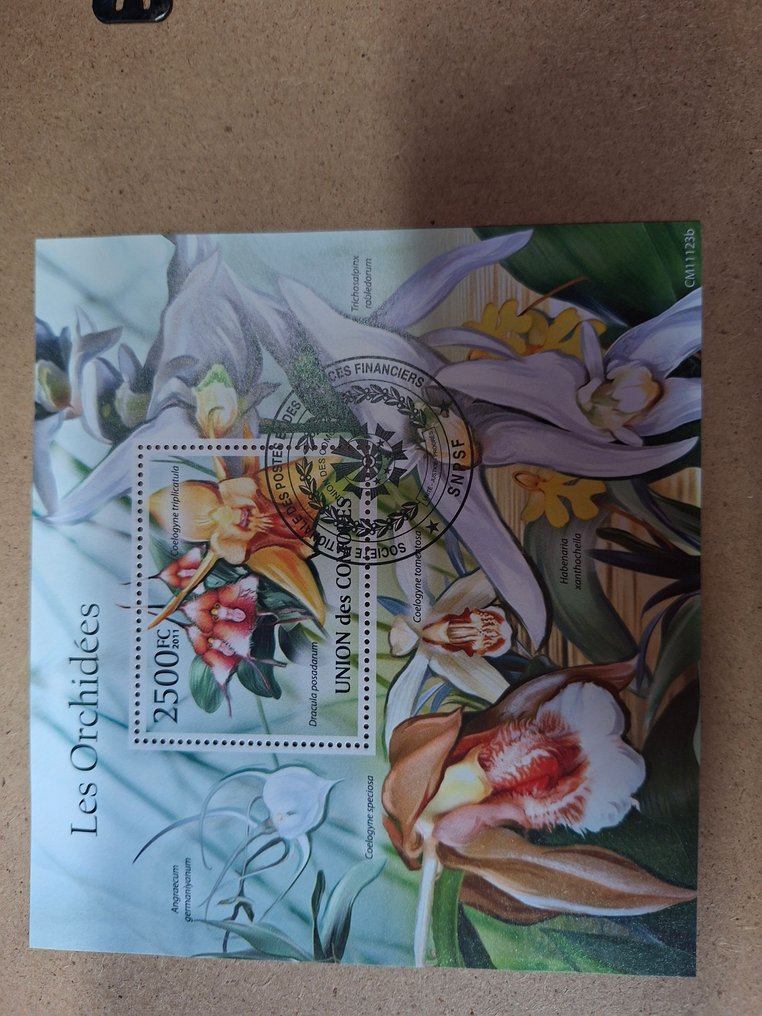 Comore 2009/2011 - 41 foglietti delle Unioni delle Comore da obliterare, nuovi - Michel + Yves et tellier #3.2