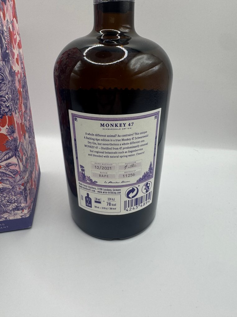 Monkey 47 2021 - Bathing Ape (BAPE) Limited Edition   - b. 2021  - 50cl #2.1