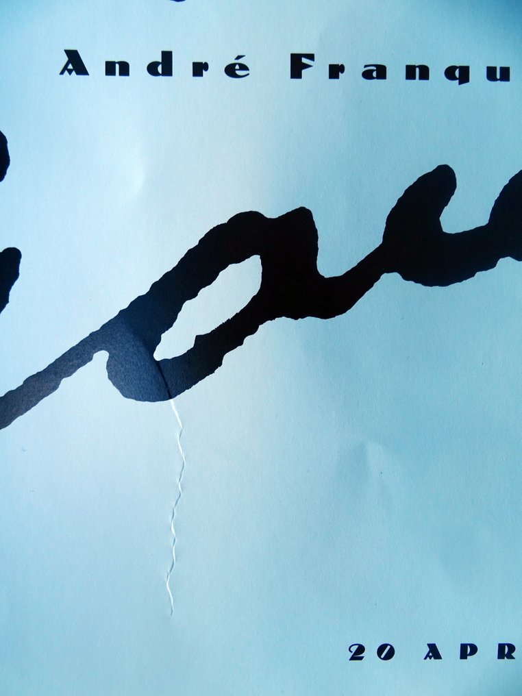 Franquin, André - 1 Offset Print - Gaston - Franquin in Galerie Lambiek #4.3