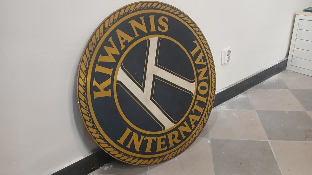 Kiwanis International - Emailleschild - Emaille #4.3