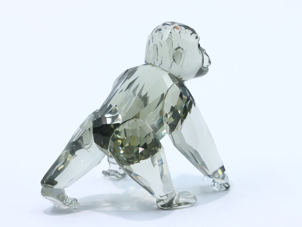 Figur - Swarovski - Gorillajong (Boxed + certificate) - Kristall #2.1