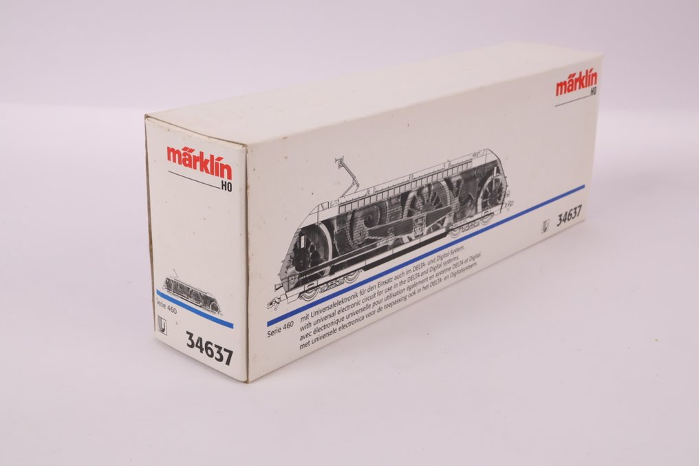 Märklin H0 - 34637 - Ηλεκτροκίνητη ατμομηχανή (1) - Re 460 'Stangenlok' - SBB #1.0
