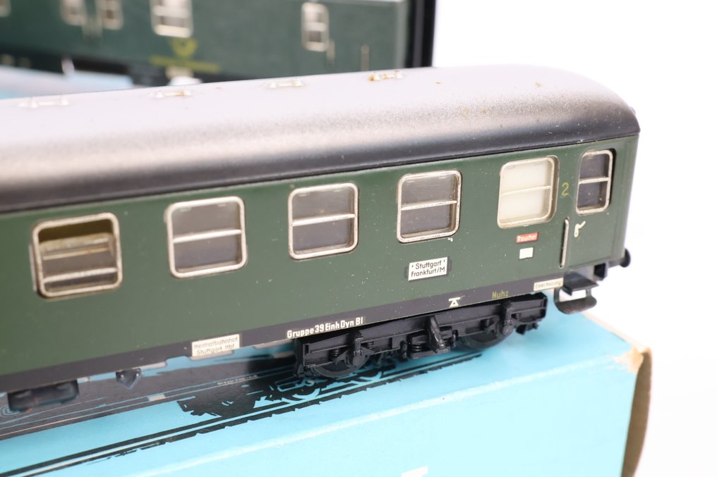 Märklin H0 - 4022/4023/4047 - Modeltog passagervogn (5) - Fem D-biler - DB #4.3