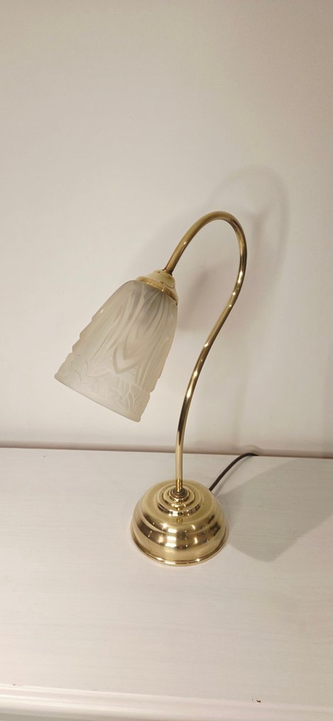 Charles Schneider - Candeeiro de mesa - Cobre, Vidro #3.2