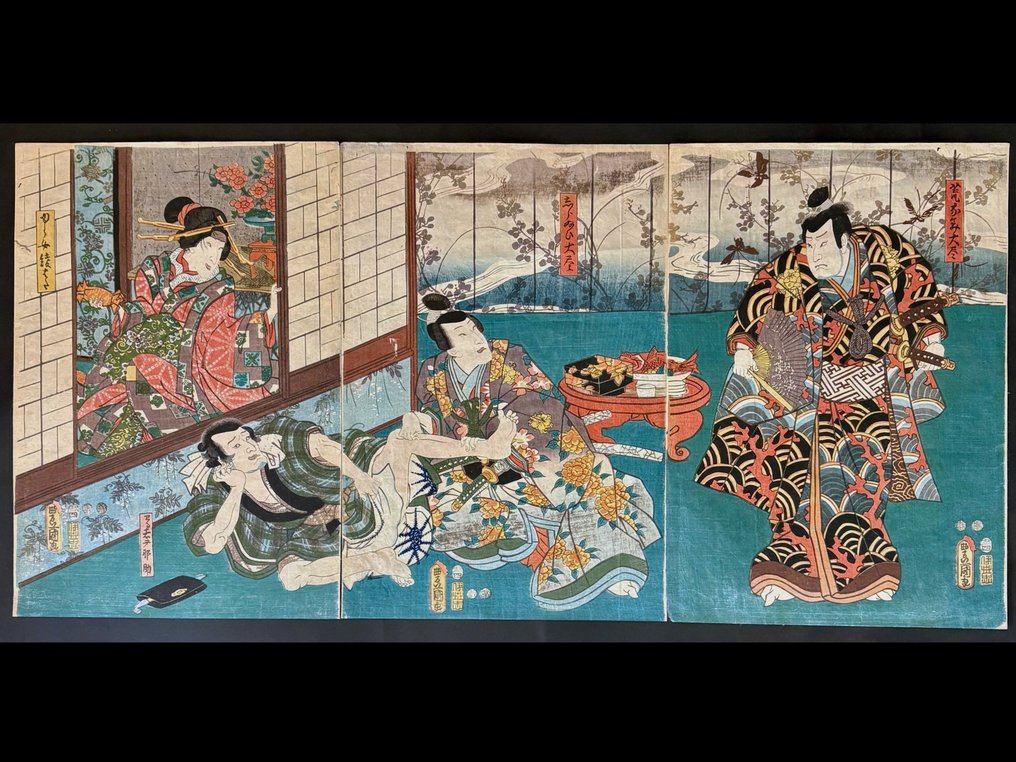 Shiranui Monogatari - Utagawa Toyokuni III 歌川豊国(三世) / Utagawa Kunisada I 歌川国貞(初代) - 1853 - Japan - Edo Period (1600-1868) #1.0