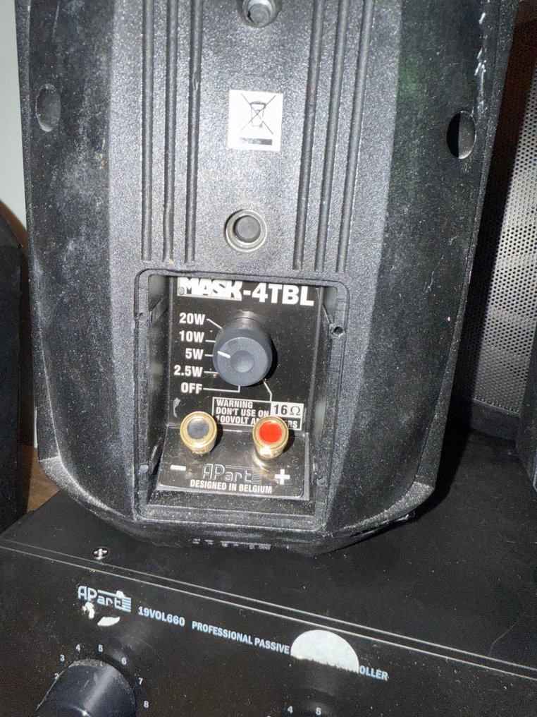 Apart - Mask-4TBL Luidsprekerset #3.2