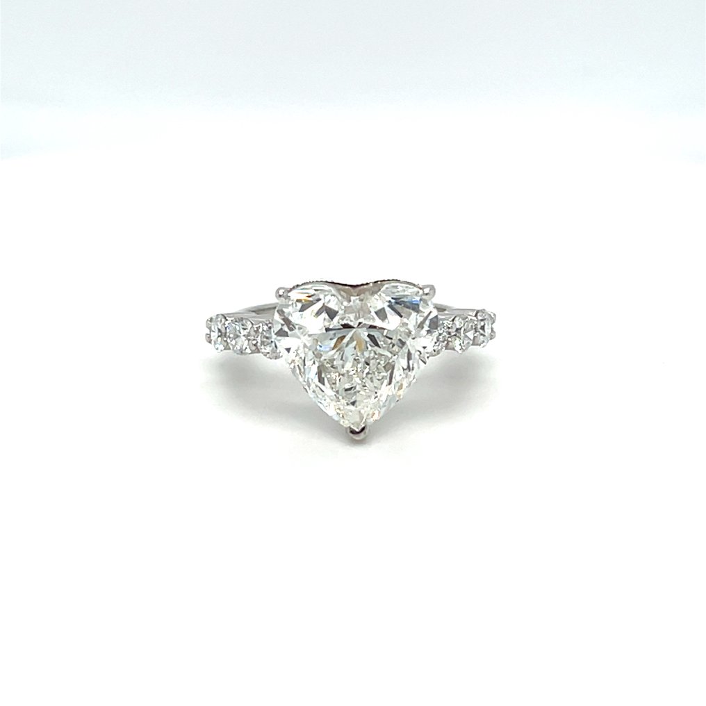 Δαχτυλίδι - 14 καράτια Λευκός χρυσός -  8.00ct. tw. Διαμάντι (Εργαστηριακής καλλιέργειας) - Διαμάντι #1.0