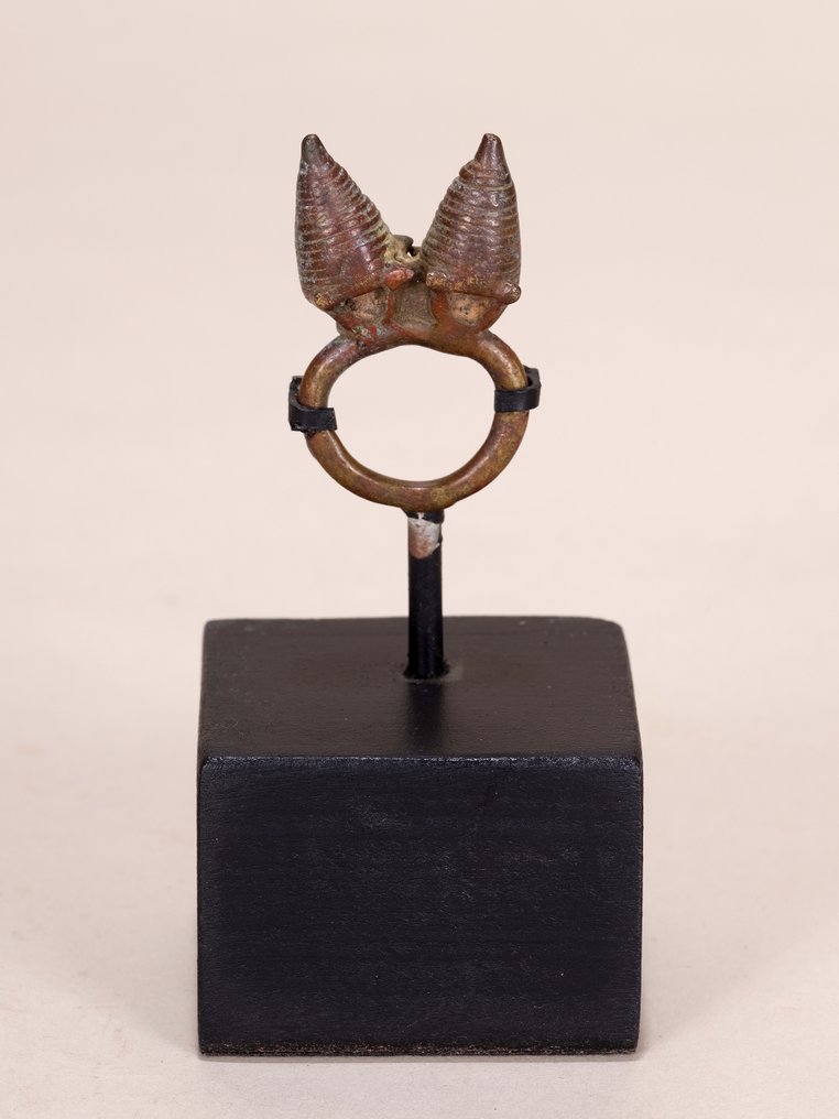 铜制生育吊坠，Dogon族，马里 - Dogon - 马里  (没有保留价) #1.0