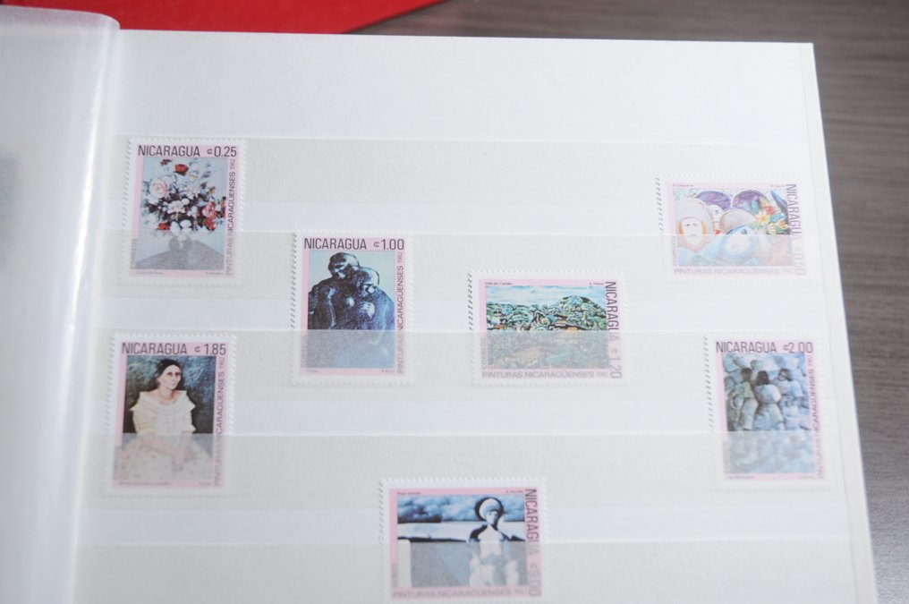 Thematic - Party with various themes, blocks, series, countries, and more in stock books (205 photos). #1.0