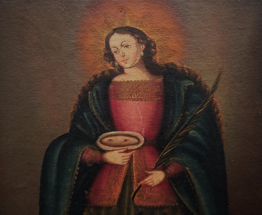 Spanish school (XX) - Santa Lucia #2.1