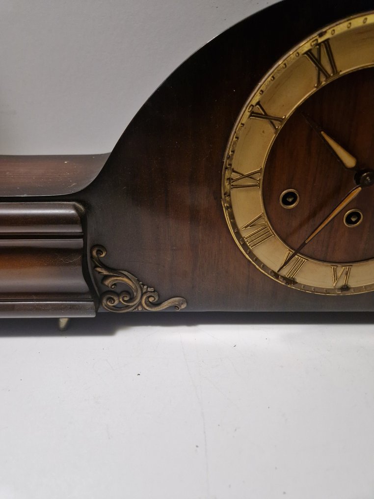 Ρολόι - FHS Franz Hermle & Sohn -   Ξύλο, Ορείχαλκος - 1950-1960 #2.1