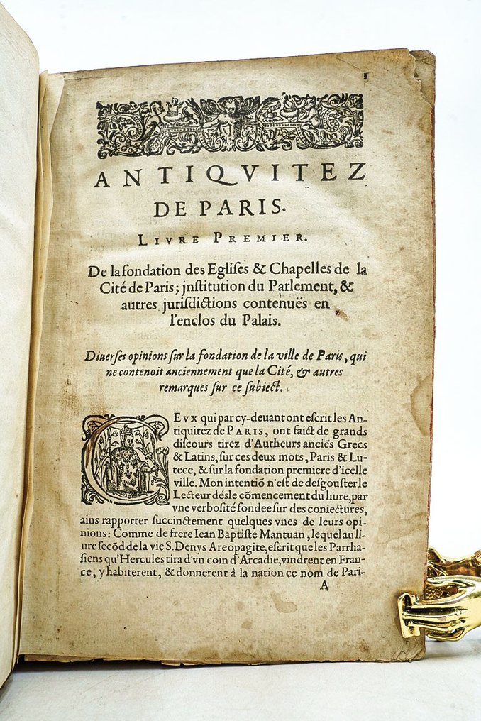 Jacques de Breul - Le théâtre des Antiquitez de Paris - 1612 #1.0