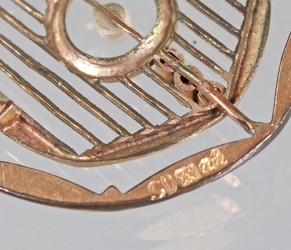 Sans prix de réserve - Pendentif Golddoublé - filigraner #4.3