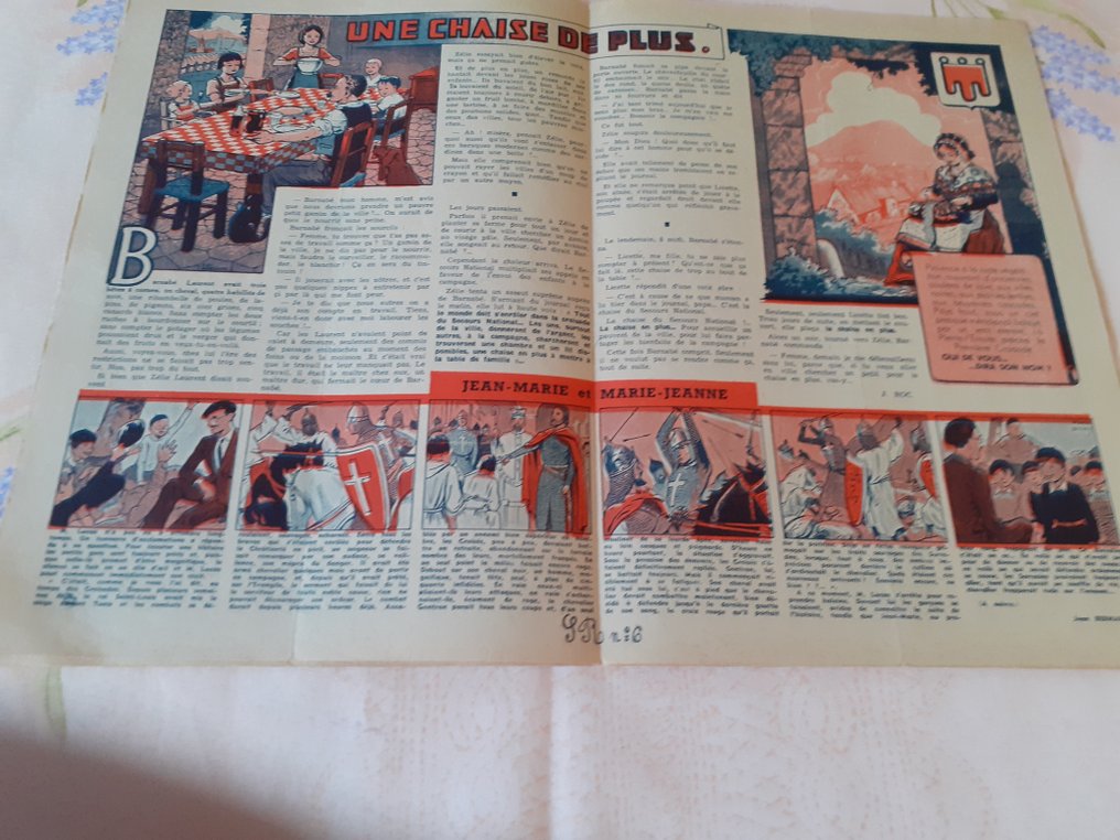 Ensemble de 2 Coeurs vaillants et une Ame de 1940/41 - 3 Comic collection - 1940 #3.2