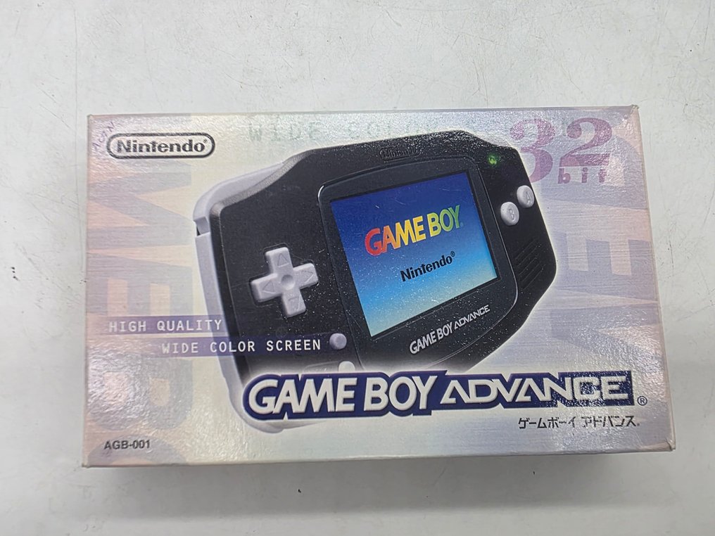 Nintendo - Gameboy Advance - Black Edition - Limited Edition - Still sealed on one side - Spelcomputer - In originele verpakking #3.2