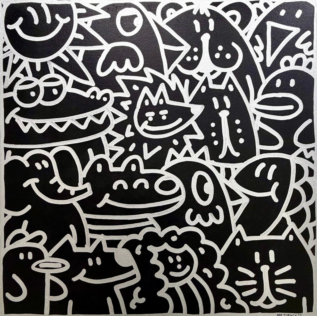 Mr Turkey - Chrome Doodles - NO reserve #1.0