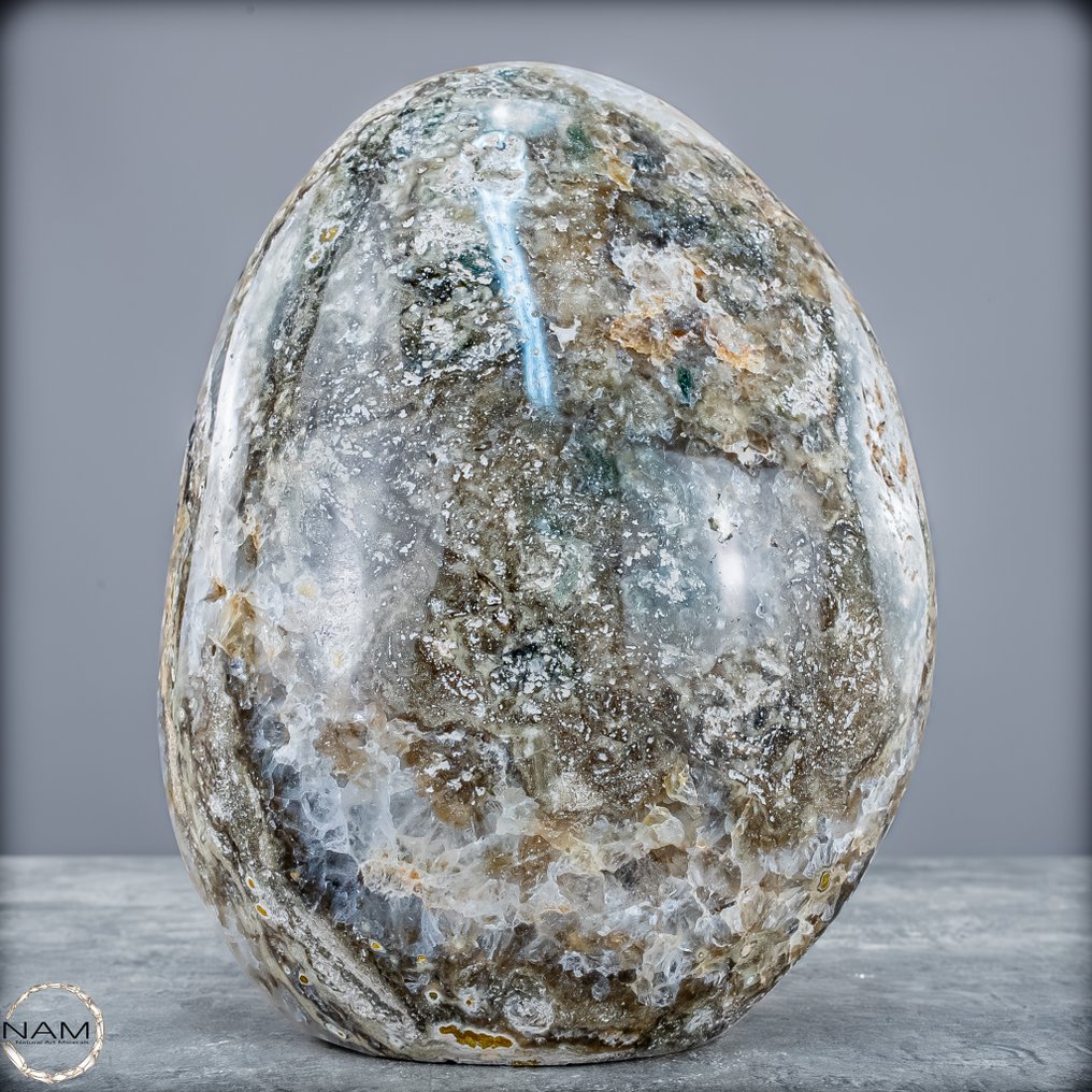 Naturlig Ocean-Jaspis Friform- 1968.38 g #1.0