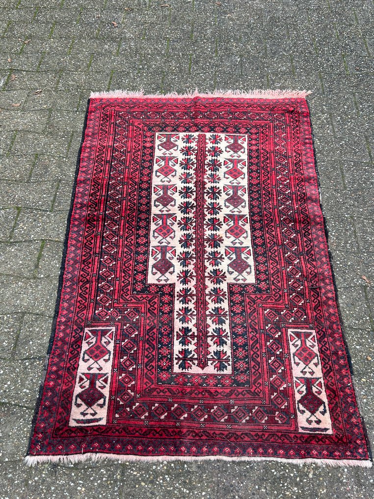 Beloudj - Dywanik - 154 cm - 93 cm - Afgański dywan #1.0