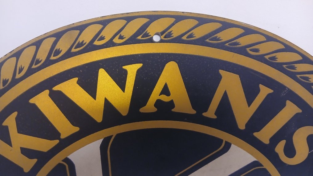 Kiwanis International - Emailleschild - Emaille #2.1