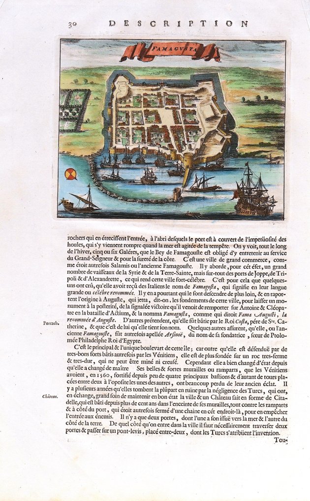 Zypern - Famagusta; O. Dapper - Famagusta - 1703 #1.0