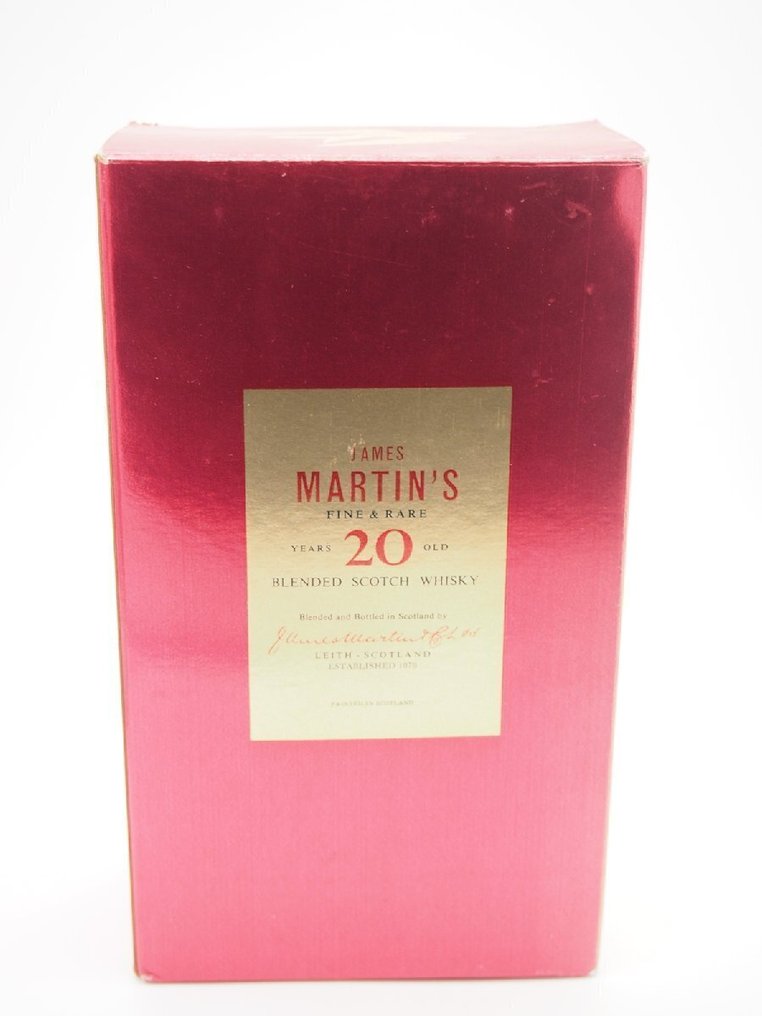 James Martin's 20 years old Fine & Rare  - b. Anni ‘80 - 75cl #3.2