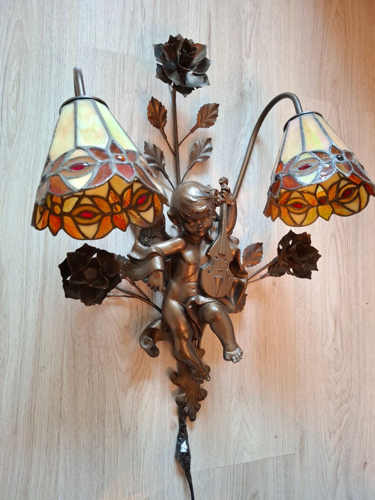 Lâmpada - Metal - Luminária de parede estilo Tiffany #1.0