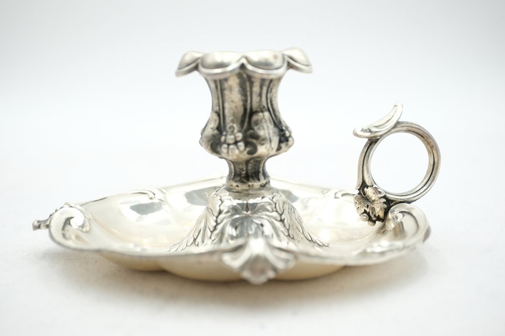 Petit bougeoir - Plaqué(e) argent #4.3