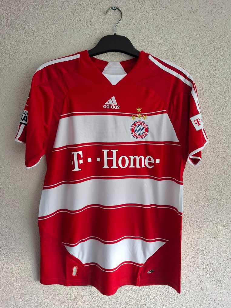 拜仁慕尼黑 - 德国足球联盟 - Frank Ribéry - 2007 - 足球衫 #1.0