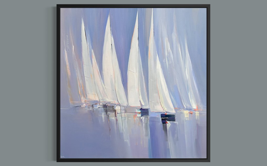 Lionel chevalier - La ligne des voiles  xxl #2.1