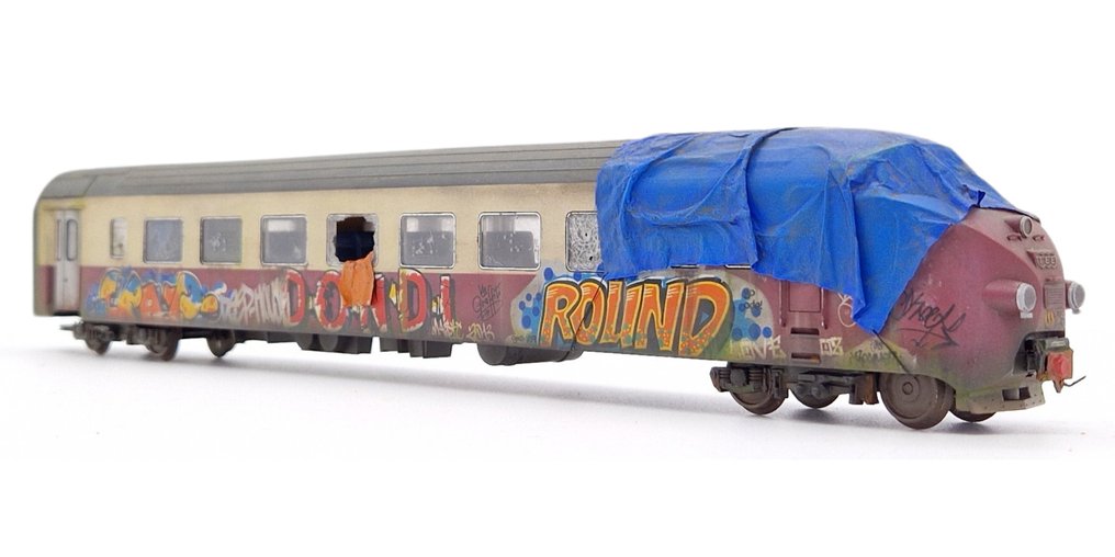 Roco H0 - Triebwagen (1) - Geweatherd niederländisch schweizerisch RAM TEE Zugset - NS, SBB #1.0