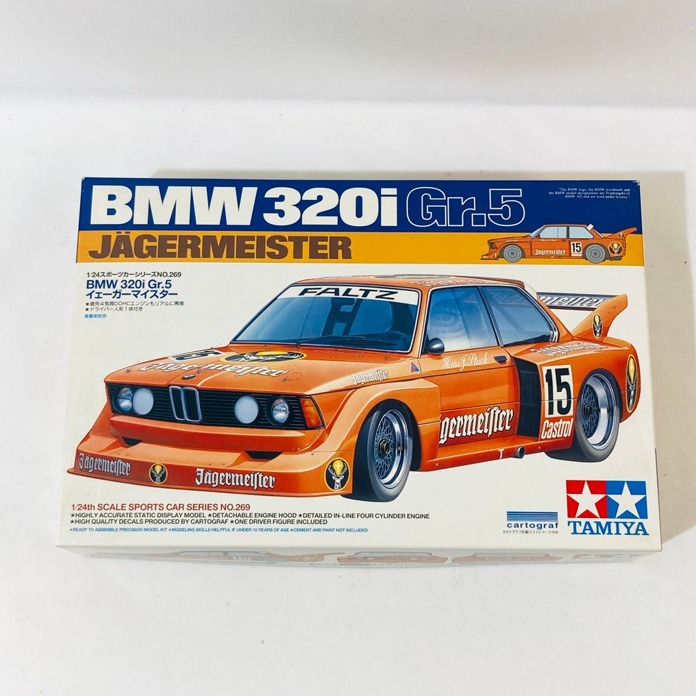 Tamiya 1:24 - Κιτ μοντελισμού - BMW 320i Gr.5 Jägermeister - 24269 παλαιά του 2003 #1.0