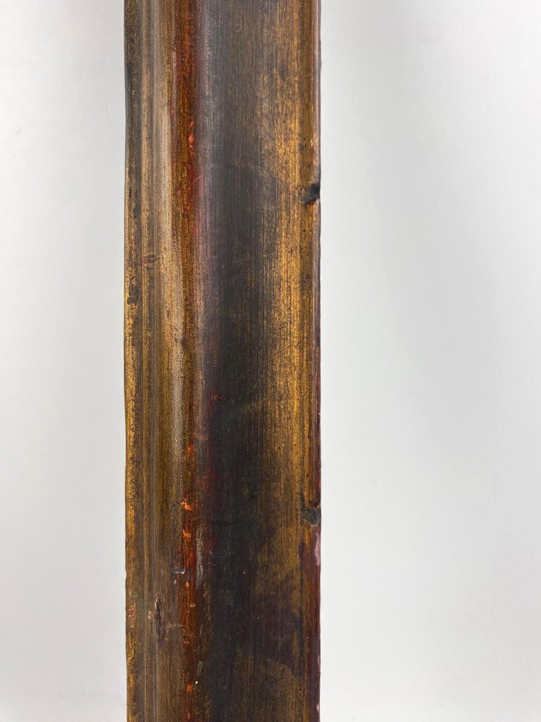 Ramme  - Tre - Mørk dorado #4.3