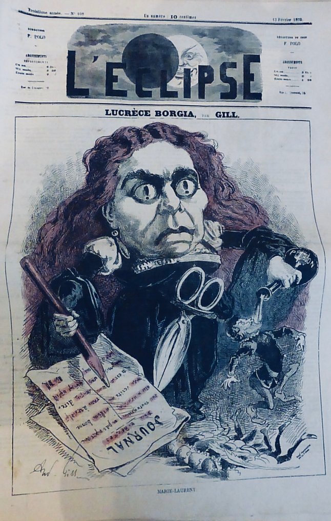 Dokument - André Gill - L'Eclipse - 1870 #3.2