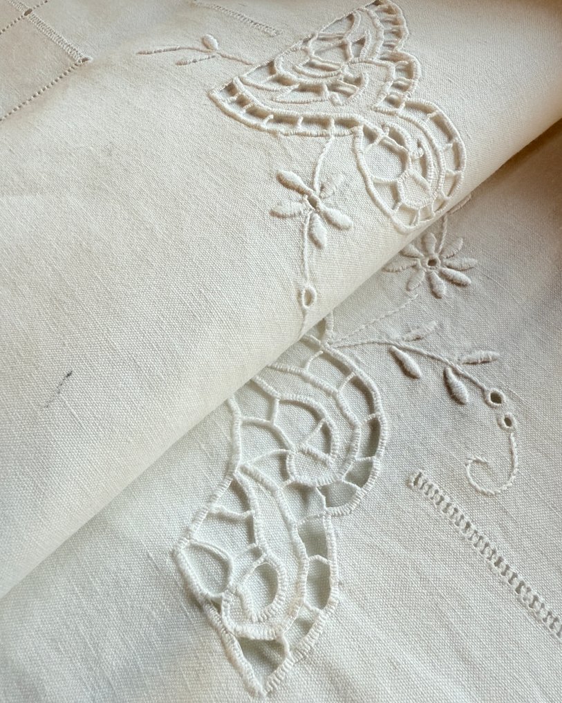 Bed sheet (3)  - 230 cm - 279 cm - Old sheet #4.3