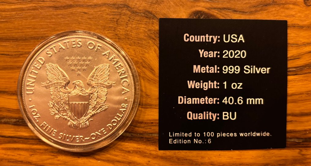 Egyesült Államok. 1 Dollar 2020 Alien  (Nincs minimálár) #2.1