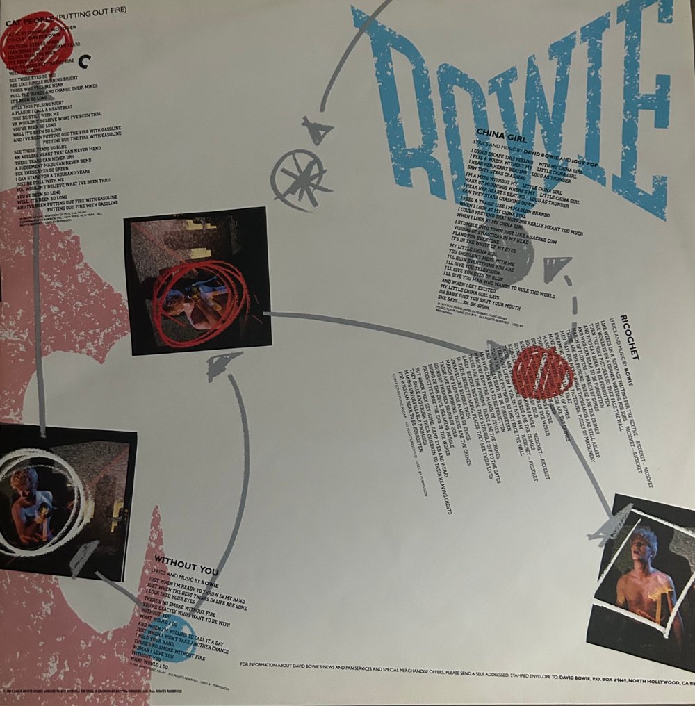 David Bowie - 4x Albums - LP Albums (multiple items) - 1980 #3.2